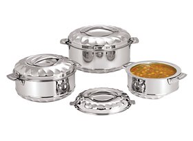 Solitaire Stainless Steel Insulated Casserole